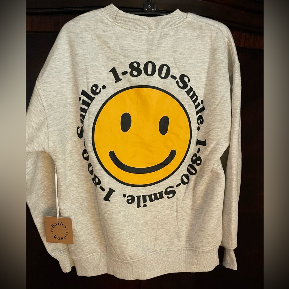 XS Smiley Face sweat suit